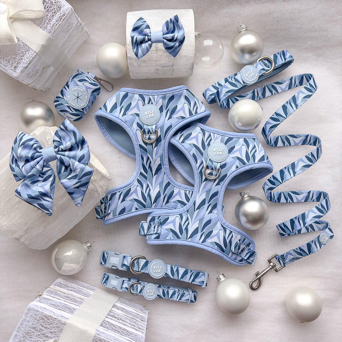 Wyld Cub - Dog Bow Tie: Kew Celeste