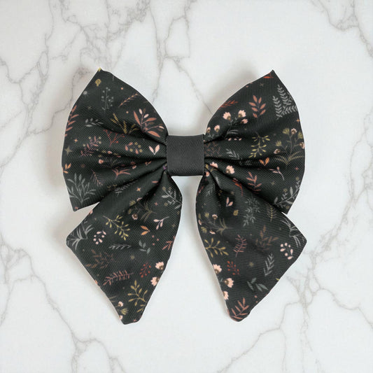 Wyld Cub - Dog Sailor Bow Tie: Chiswick Ravenwood