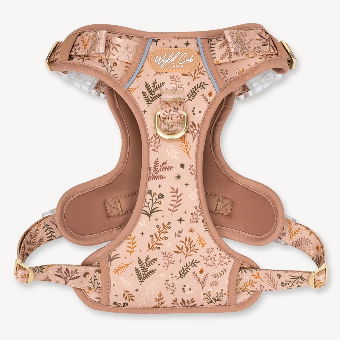 Wyld Cub - Step & Switch® Dog Harness: Chiswick Nutmeg