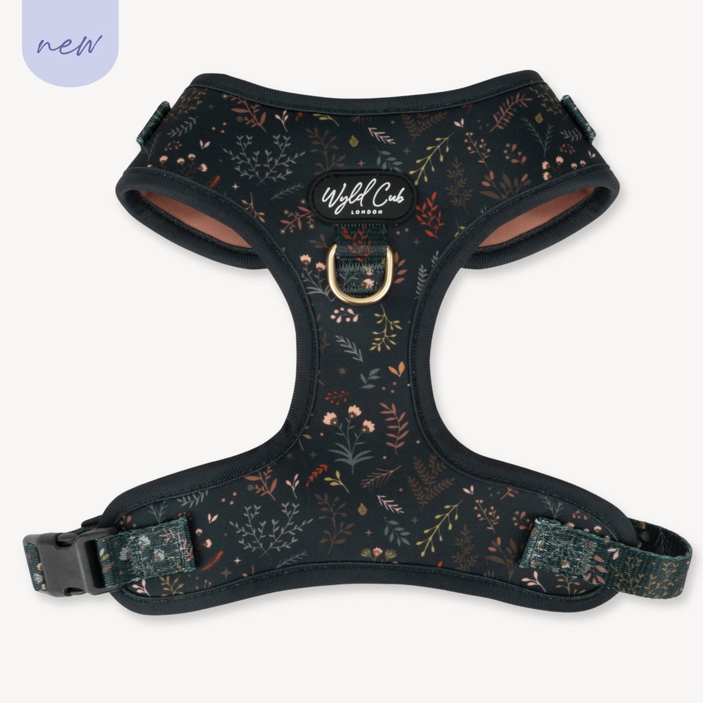 Wyld Cub - Adjustable Dog Harness: Chiswick Ravenwood