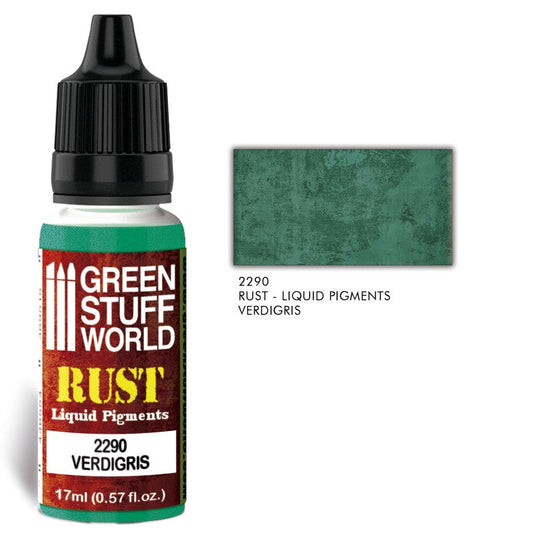 Green Stuff World Liquid Pigments VERDIGRIS