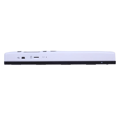iScan02 Double Roller Mobile Document Portable Handheld Scanner with LED Display,  Support 1050DPI  / 600DPI  / 300DPI  / PDF / JPG / TF, iScan02 White, iScan02 Black