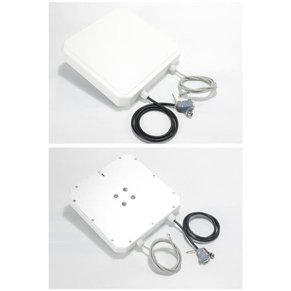 UHF RFID Long Range Integrated Reader with Built-in 9dBi Antenna, Style: Standard, Standard