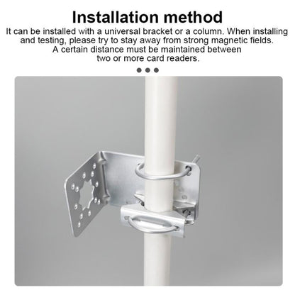 UHF RFID Long Range Integrated Reader with Built-in 9dBi Antenna, Style: Add WiFi Communication, Add WiFi Communication