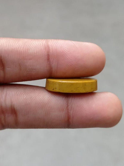 23ct Jasper - Gold Jasper Cabochon - Yellow Jasper - 25x18x5mm