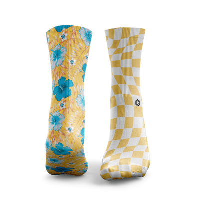 Floral Checkerwaves