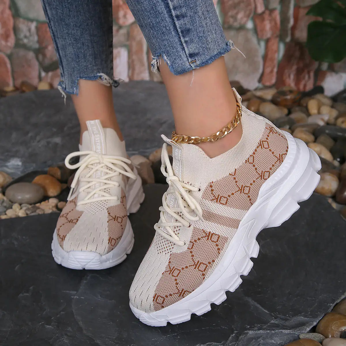 Ladies' Airy Canvas Trainers
