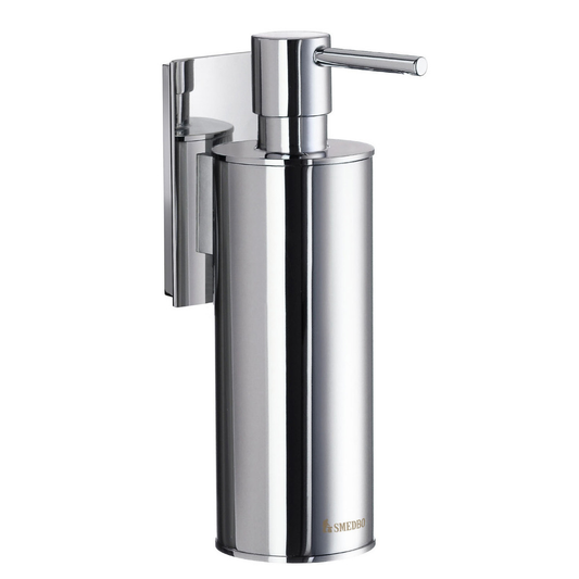Smedbo Pool Wall Soap Dispenser ZK370 Polished Chrome