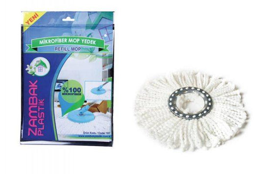 360 Super Spin Microfiber Mop Head Ultimate Cleaning Companion