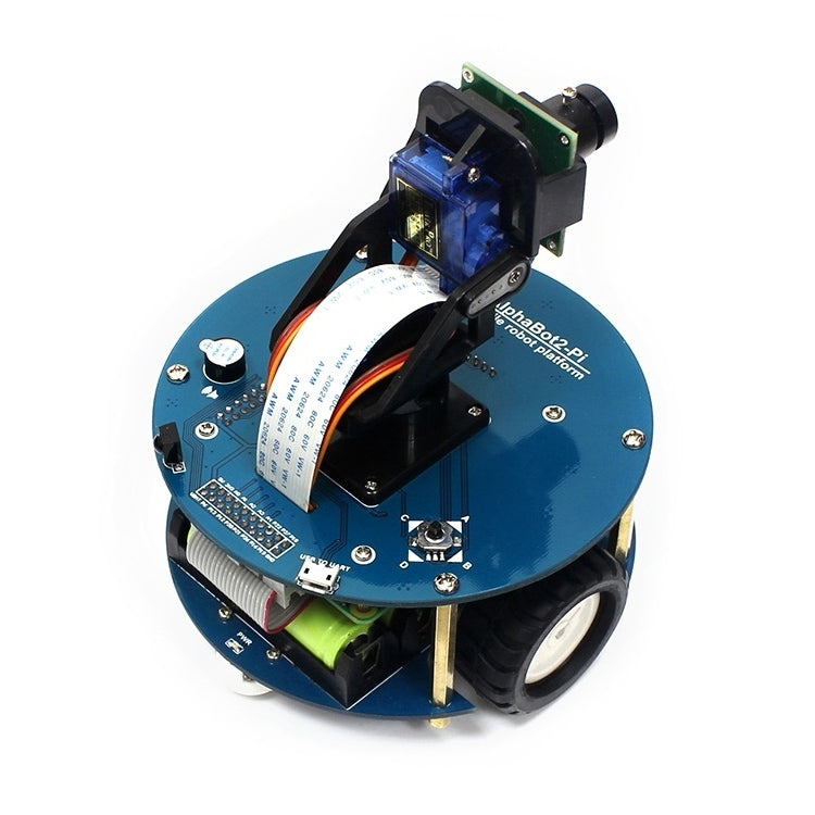 Waveshare AlphaBot2 robot building kit for Raspberry Pi 3 Model B, For Raspberry Pi 3 Model B