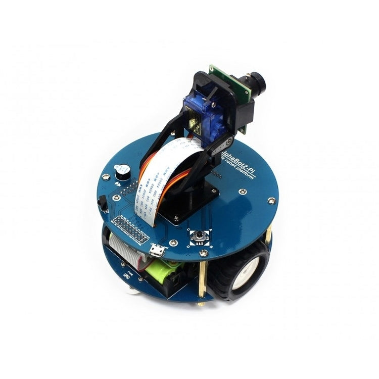 Waveshare AlphaBot2 Robot Building Kit For Raspberry Pi 3 Model B (No Pi), For Raspberry Pi 3 Model B (No Pi)