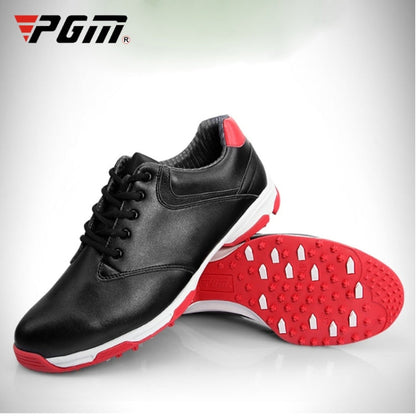 PGM Golf Waterproof Anti-slip Microfiber Leather Nail Shoes Sneakers for Men, 41, 42, 43, 40, 44, 39