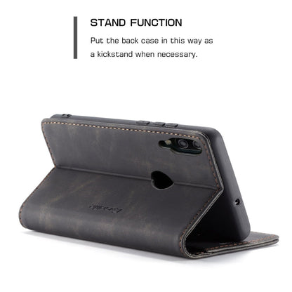 CaseMe Multifunctional Retro Frosted Horizontal Flip Leather Case for Huawei P Smart 2019 /  Honor 10 Lite, with Card Slots & Holder & Wallet, For Huawei P Smart 2019