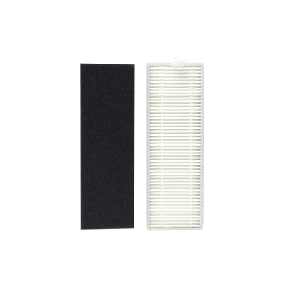 XI285 1 Pair I258 Side Brushes + 3 PCS I206 Filters for ILIFE X800 / A7 / A9 / X787 / X785
