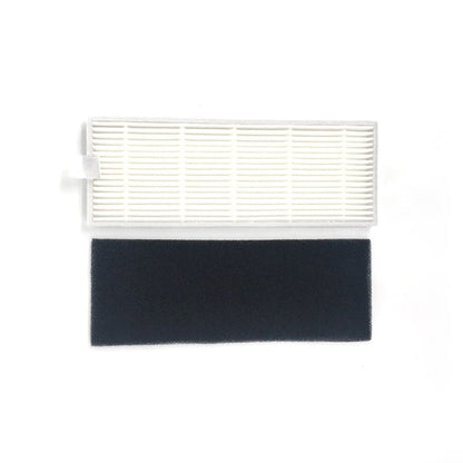 XI295 2 Pairs K614 Side Brushes + 3 PCS K636 Rags + 3 PCS I207 Filters for ILIFE A4