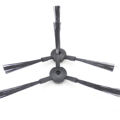 XI246 5 Pairs K614 Side Brushes + 2 PCS I201 Rags Set for ILIFE V3S Pro / V3S / V5S Pro / V50 / V5S, XI246