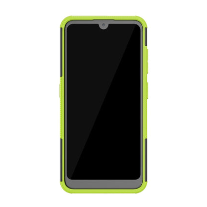 Tire Texture TPU+PC Shockproof Case for Nokia 3.2, with Holder, For Nokia 3.2