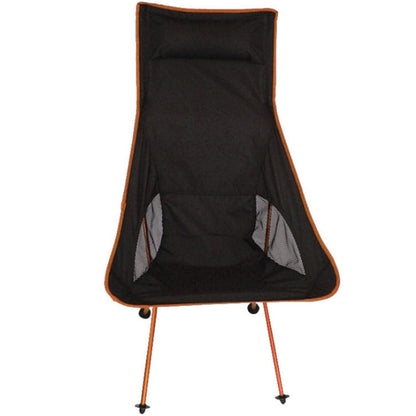 Outdoor Portable Folding Camping Chair Light Fishing Beach Chair Aviation Aluminum Alloy Backrest Recliner, Camping Chair(blue), Camping Chair(green), Camping Chair(orange), Camping Chair(red)