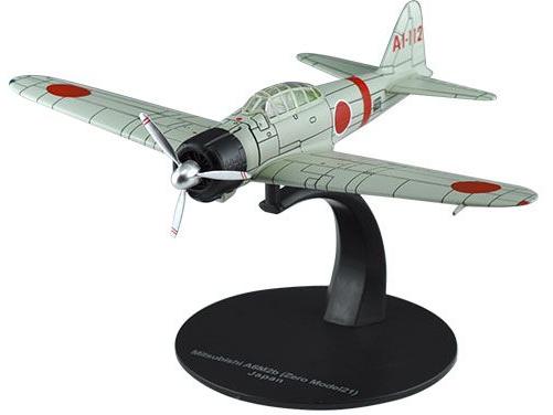 Zero Fighter 21 1:72 Scale DeAgostini Diecast Model Aircraft