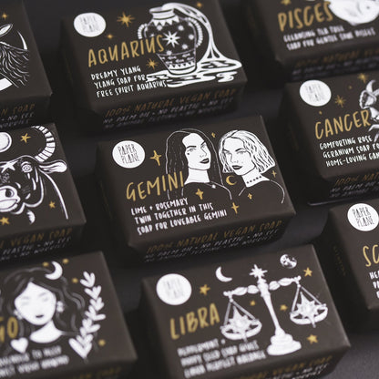 Capricorn Star Sign Zodiac Bar - Natural and Vegan Horoscope Soap