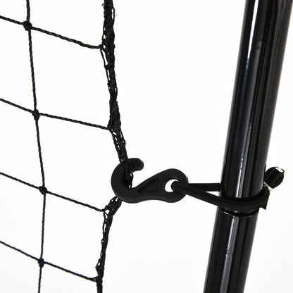 Rebounder Net Target Ball Kickback Baseball Training Equipment Play HOMCOM
