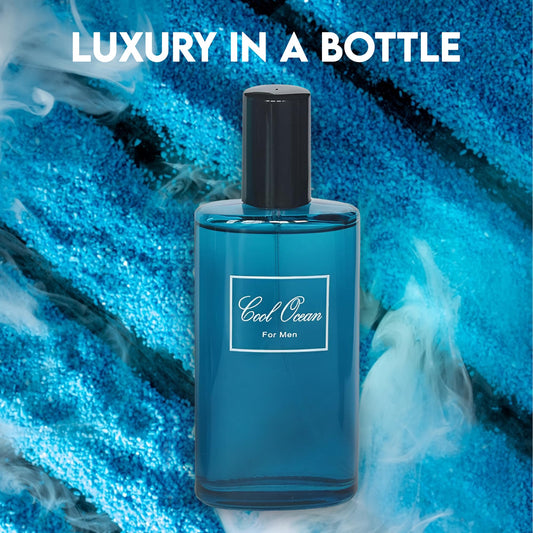 A CENTER Cool Ocean Cologne for Men | Long-Lasting 3.4 oz