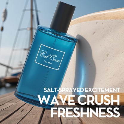 A CENTER Cool Ocean Cologne for Men | Long-Lasting 3.4 oz