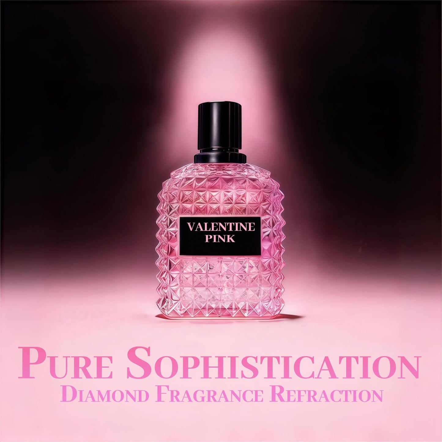 A CENTER Valentine Pink Perfume for Women – Floral EDP, 100 ml