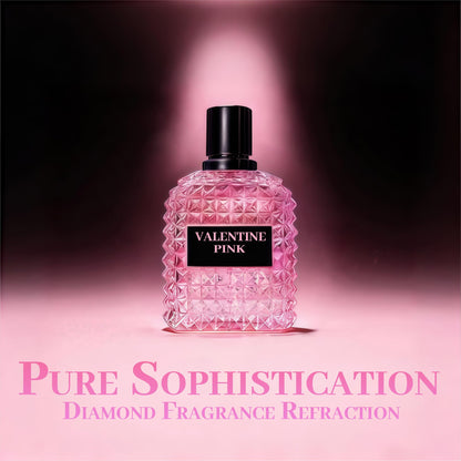 A CENTER Valentine Pink Perfume for Women – Floral EDP, 100 ml