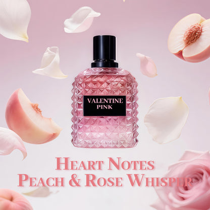 A CENTER Valentine Pink Perfume for Women – Floral EDP, 100 ml