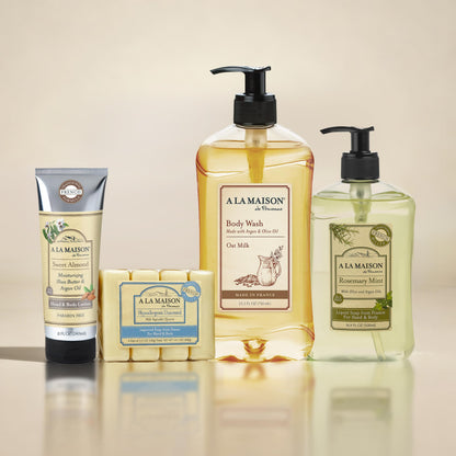 A LA MAISON French Citrus Blossom Hand Soap – Plant-Based, Vegan & Biodegradable (6 x 16.9 oz)