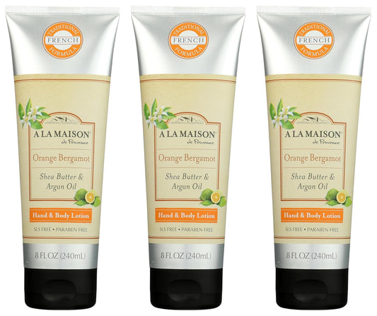 A La Maison Orange Bergamot Body Lotion 8 oz – 3 Pack