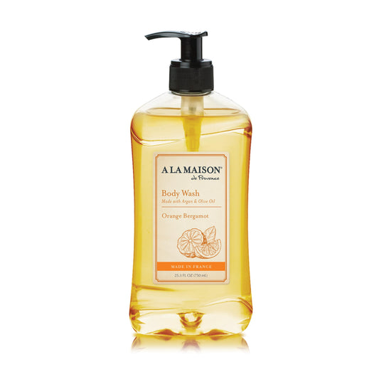 A LA MAISON Orange Bergamot Body Wash 25.36 Fl Oz – Cruelty-Free Citrus Cleanser