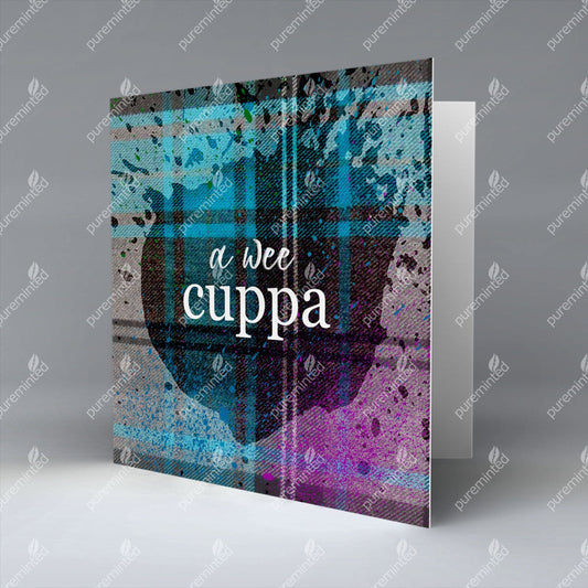 A wee cuppa - Greetings Card