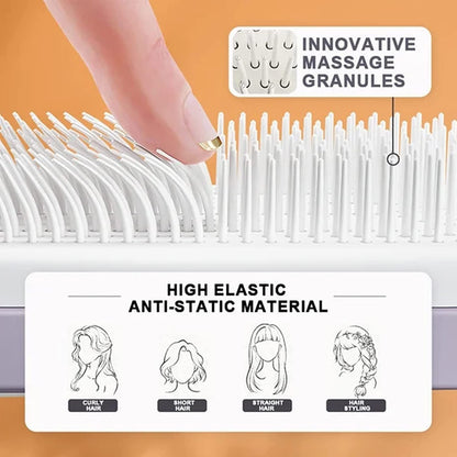 Self Cleaning Anti-Static Hair Comb