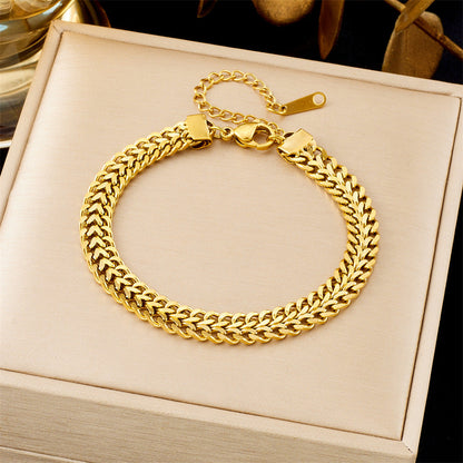 Luxury Women’s Titanium Steel Bracelets