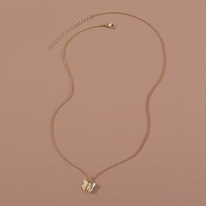 Gold Butterfly Necklace