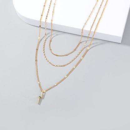Multi-Layer Retro Clavicle Chain