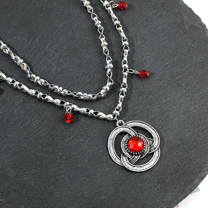 Fashion Silver Geometric Alloy Necklace