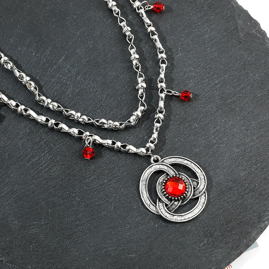 Fashion Silver Geometric Alloy Necklace