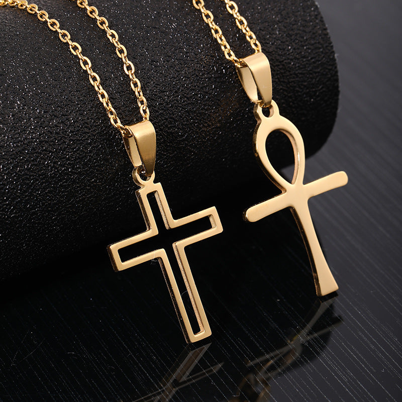 Stainless Steel Cross Necklaces