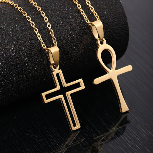 Stainless Steel Cross Necklaces