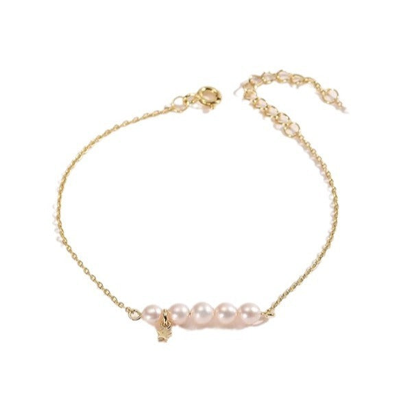 Pink Pearl Bracelet