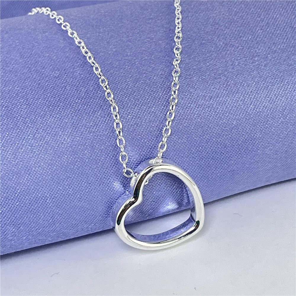 Hollow Heart Necklace