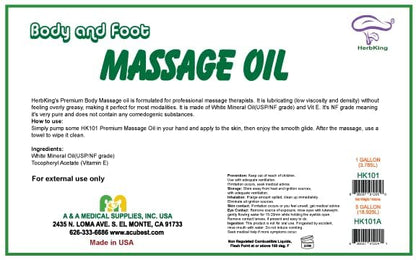 A&A Premium Body Mineral Oil – Spa & Massage (USP Grade, Unscented, Clear)