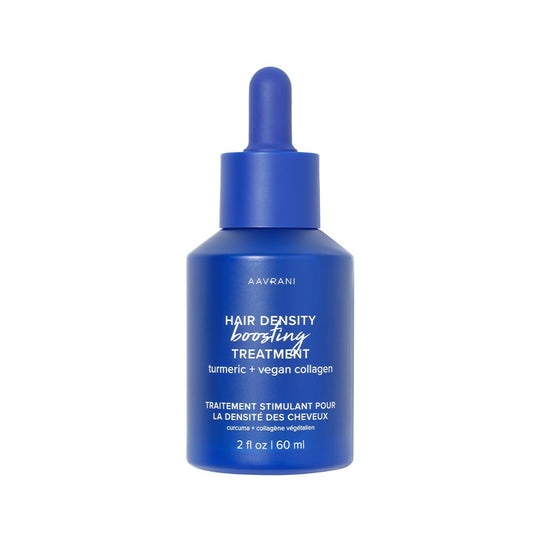 AAVRANI Hair Density Boosting Treatment | Ashwagandha, Vegan Collagen & Turmeric Scalp Serum for Thicker Hair | Non-Greasy, 2 fl oz