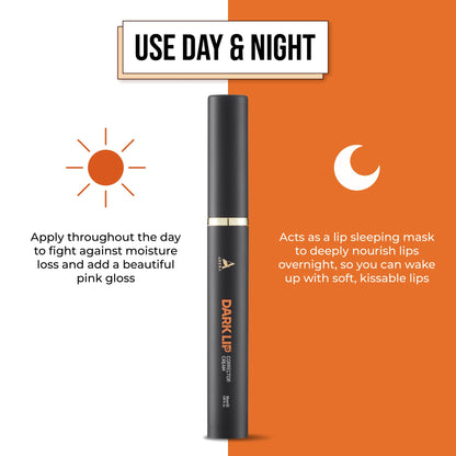 ABERA Dark Lips Corrector Cream - Hydrating Lip Balm & Brightening Lip Scrub