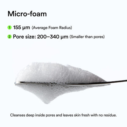 Abib Mild Foam Cleanser with Heartleaf – Gentle, pH-Balanced Cleanser 5.07 fl oz