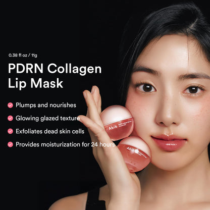 Abib Pink Me Up PDRN 3-Step Glow Kit | Overnight Firming Jelly Mask & Eye Patch Set