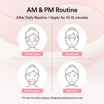 Abib Pink Me Up PDRN 3-Step Glow Kit | Overnight Firming Jelly Mask & Eye Patch Set